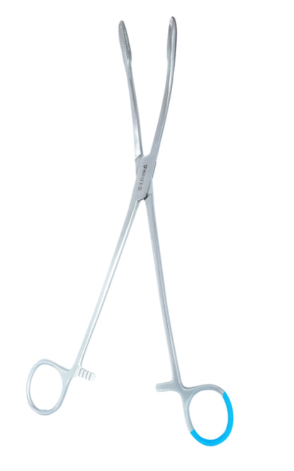 Einmal-Klemme nach Groß Maier, gebogen, 24 cm